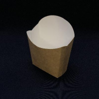 Коробка под ФРИ OSQ Fry "L" 120гр 50шт КРАФТ 120х53х135мм 450мл