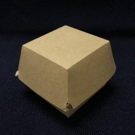 Упаковка ECO BURGER-XL TOTAL CRAFT для бургеров 50шт 112х112х112 в Перми оптом и в розницу