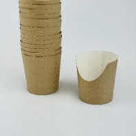 Упаковка OSQ Snack-Bowl-M стакан для фри, снеков, попкорна КРАФТ 30шт 480мл D=92, d=75, H=97 в Перми оптом и в розницу