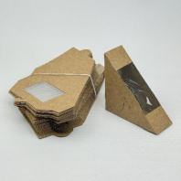 Уголок под сэндвич с окном ECO SANDWICH-50 TOTAL CRAFT 50шт 130х130х50мм в Перми оптом и в розницу