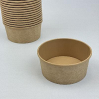 Салатник бумажный  КРАФТ/крафт  760мл 25шт D=145, d=125, H=65 OneBowl UP 1ЕА в Перми оптом и в розницу