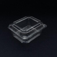 Контейнер с крышкой ПР-К- 6 ПЭТ 32шт(!) внеш.158х137х67мм Протэк 