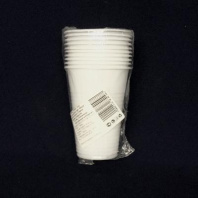Набор: стакан ПП 200мл белый УП=10шт