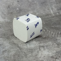 Бумага туалетная V-складка 2сл УП=250шт БЕЛАЯ 210х110мм 