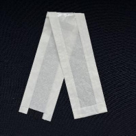 Пакет бум. V-дно БЕЛЫЙ с ОКНОМ 600х110(окно=40)х50 100шт БАГЕТ пл.40гр 