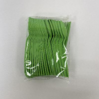 Ложка столовая БиоЭко (кукурузный крахмал 63%) УП=50шт ЗЕЛЁНАЯ 170мм