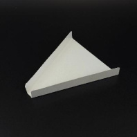 Треугольник для пиццы 1/8 100шт БЕЛЫЙ D=40см без печати 