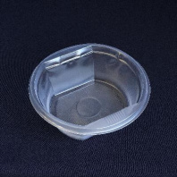 Тарелка суповая ПП 600мл прозрачная 50шт 