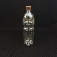 Бутылка ПЭТ D=28мм 1,5л прозрачная + КРЫШКА 