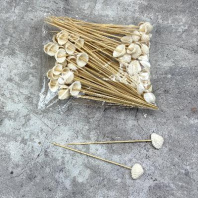 Пики деревянные "Ракушка" 12см УП=100шт