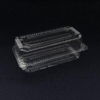 Контейнер одноразовый с крышкой УК-803Р (аналог ПР-К-27) ПЭТ 50шт (внеш. 239х139х93) 