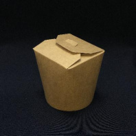 Коробка для лапши WOK КРАФТ 450мл 50шт дно-КРУГ 