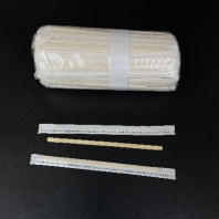 Размешиватель деревянный в индивидуальной бумажной упаковке БЕЛАЯ 18см УП=250шт БЕРЁЗА 180х6х1,8мм