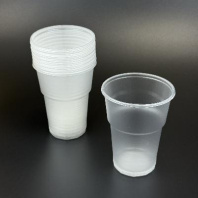 Набор: стакан ПП 500мл прозрачный УП=10шт