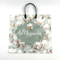 Пакет с пластмассовой ручкой 35х38см (90) Магнолия 10шт