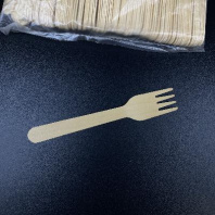 Вилка ДЕРЕВЯННАЯ (берёза) одноразовая УП=100шт 160мм 