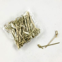 Пики деревянные "Узелок"  9см УП=100шт бамбук