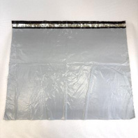 Пакет КУРЬЕРСКИЙ 80х60+4см (50) УП=50шт БЕЛЫЙ с клеевым клапаном БЕЗ КАРМАНА (внутри чёрный) 