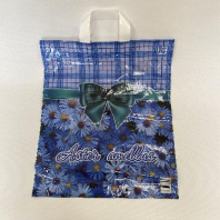 Пакет петлелавая ручка ПВД 38х45см (60) Итальянская астра 25шт