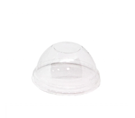 Крышка для креманки 245мл ПЭТ D=98мм прозрачная 50шт КУПОЛЬНАЯ без отверстия 