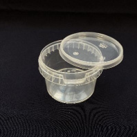 Банка с упорным кольцом (+конт.замок) + КРЫШКА Jokey 280мл D=94, H=61мм 