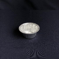 Форма алюминиевая круглая V=130мл 100шт D=86, d=55, H=35мм горница