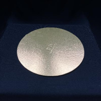 Подложка КРУГ золото/серебро D=160мм h=1,5мм 50шт