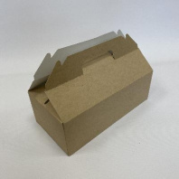 Упаковка OSQ BOX WITH HANDLE-L "СУНДУК" 25шт V=4л коробка с ручками 290x143x98мм