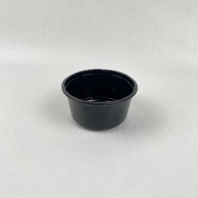 Контейнер круглый одноразовый ПП D-115 350мл ЧЁРНЫЙ 50шт