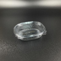 Контейнер одноразовый с крышкой КС Кр-350 ПЭТ-холод 50шт (внеш. 159х130х40)