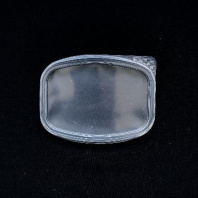 Крышка для контейнера одноразовая ПП 139х102 СРЕДНЯЯ прозрачная 100шт