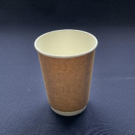 Стакан бумажный 2сл 300мл для горячего УП=25шт d=90мм КРАФТ