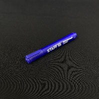 Маркер CENTROPEN перманентный пулевидный d=2,5мм СИНИЙ 