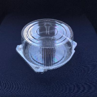 Тортница УК-218 РАКУШКА прозрачная 22шт (внеш. D=231, H=111) V=3600мл