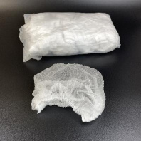 Шапочка одноразовая Шарлотта УП=100шт БЕЛАЯ (одинарная резинка, плотность 12гр/м2)