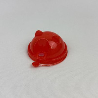 Крышка-КУПОЛ "УШКИ" 90мм КРАСНАЯ 45шт