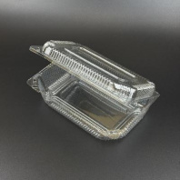 Контейнер одноразовый с крышкой ПР-К-21(М) ПЭТ (внеш. 218х141х63) КОРОБ=300шт