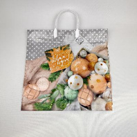 Пакет с пластмассовой ручкой 35х38см (90) Ансамбль 10шт