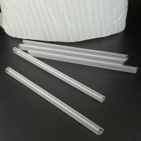 Трубочки 12х210мм УП=250шт ПРЯМЫЕ ПРОЗРАЧНЫЕ 