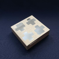 Держатель-переноска для 4-х стаканов ECO 25шт 180х180х50