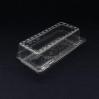 Контейнер с крышкой ПР-К-19В (ВЫСОКАЯ) ПЭТ 50шт(!) внеш.210х110х75мм Протэк 