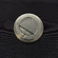 Крышка 80мм с КЛАПАНОМ 100шт ПРОЗРАЧНАЯ КАШТАН 