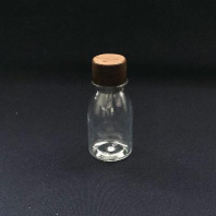 Бутылка ПЭТ D=28мм  0,07л прозрачная + КРЫШКА (200шт) 