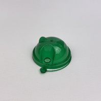 Крышка-КУПОЛ "УШКИ" 90мм ЗЕЛЁНАЯ 45шт 