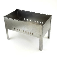 Мангал разборный 1шт 450х250х150мм 