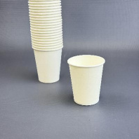 Стакан бумажный 180(196)мл БЕЛЫЙ 50шт D=73, d=50, H=80мм