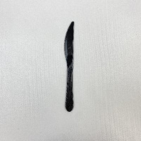 Нож ЛЮКС чёрный УП=100шт 17см 