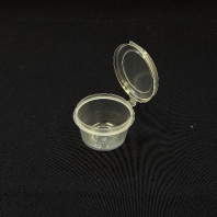 Соусник с крышкой ВЕРХНЕЕ ЗАКРЫТИЕ 30мл 80шт D=50, d=39, H=30мм 