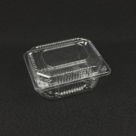 Контейнер одноразовый с крышкой КР-11 ПЭТ (внеш. 143х112х65) КОРОБ=500шт