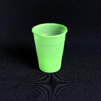 Стакан одноразовый ПП 200мл зелёный 100шт 